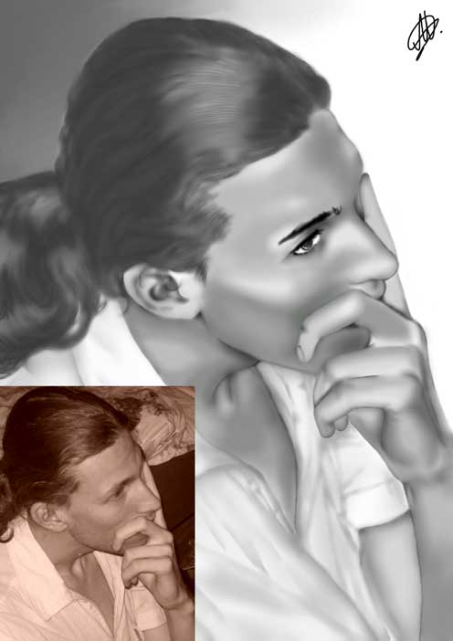 Портрет по фотографии