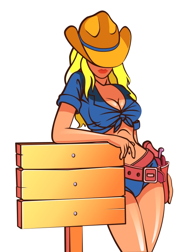 Девушка ковбой