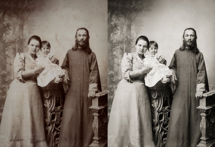 реставрация фотографии