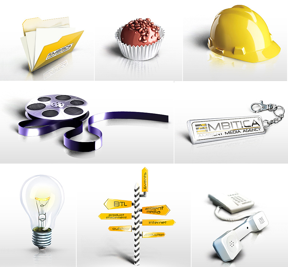 Иллюстрации для сайта ambitica