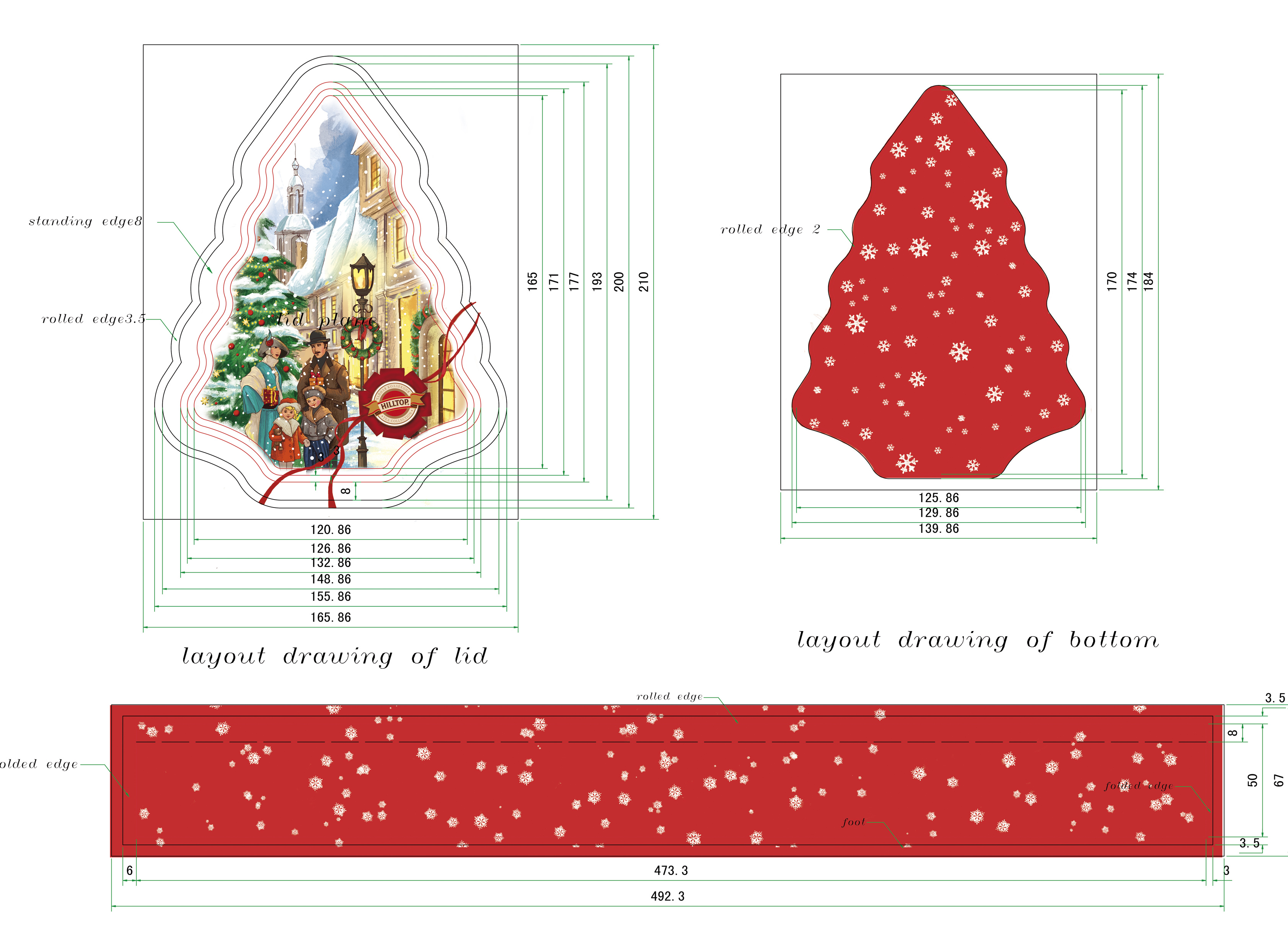 упаковка  для Hilltop