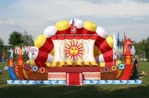 оформление мероприятия "Московия 2010"