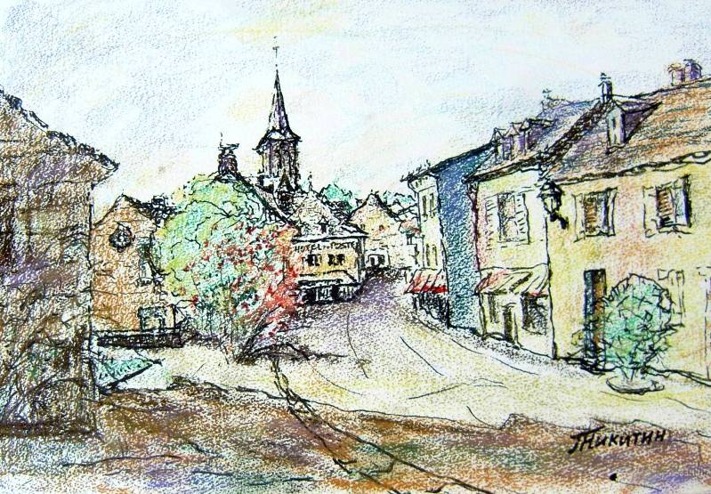 "Дорога к храму". Франция.