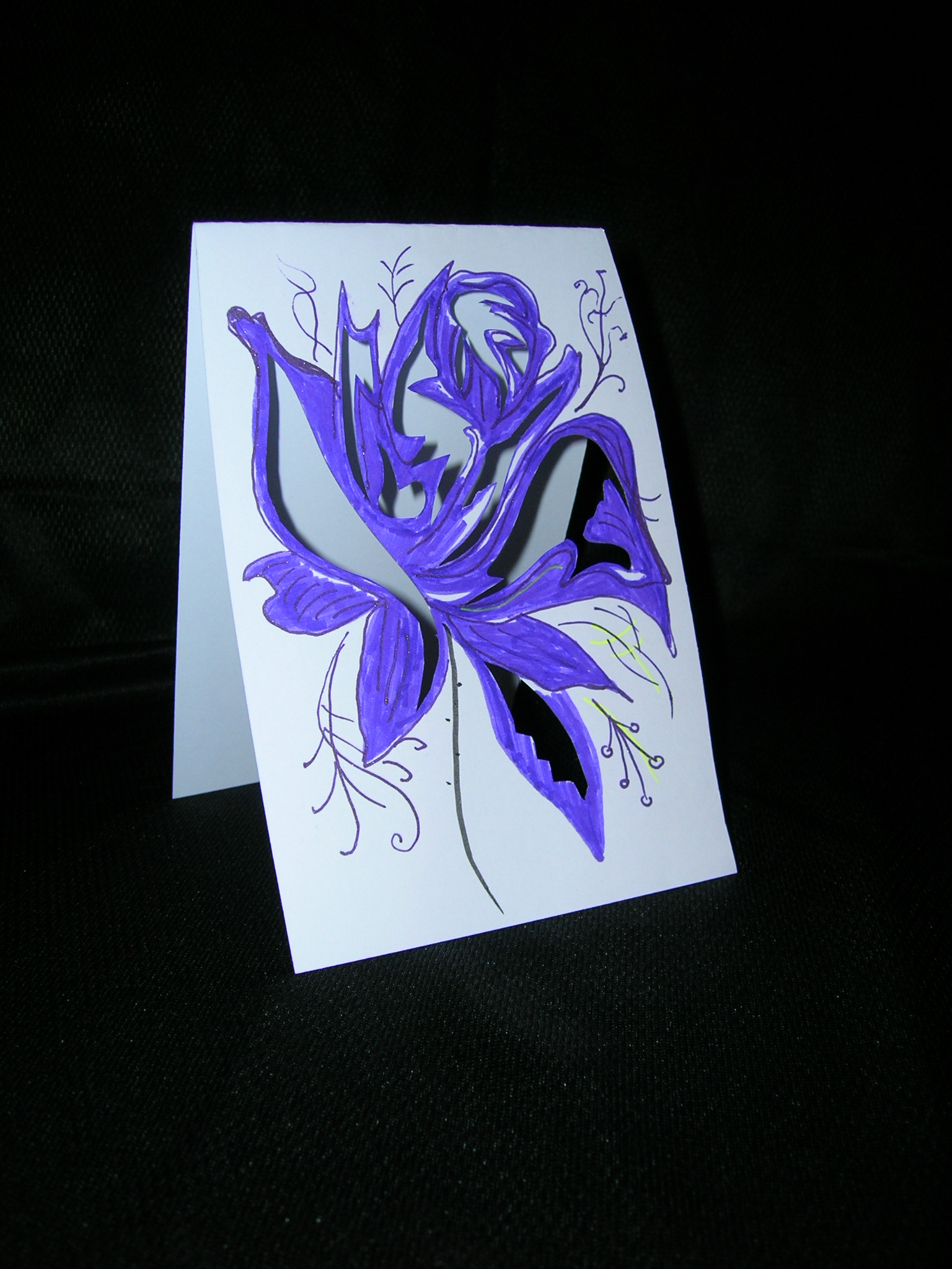 прозрачная роза