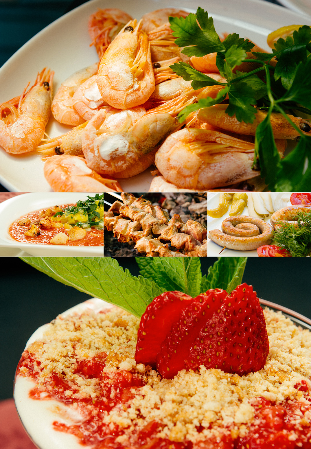 Фотосъемка для летнего меню кафе