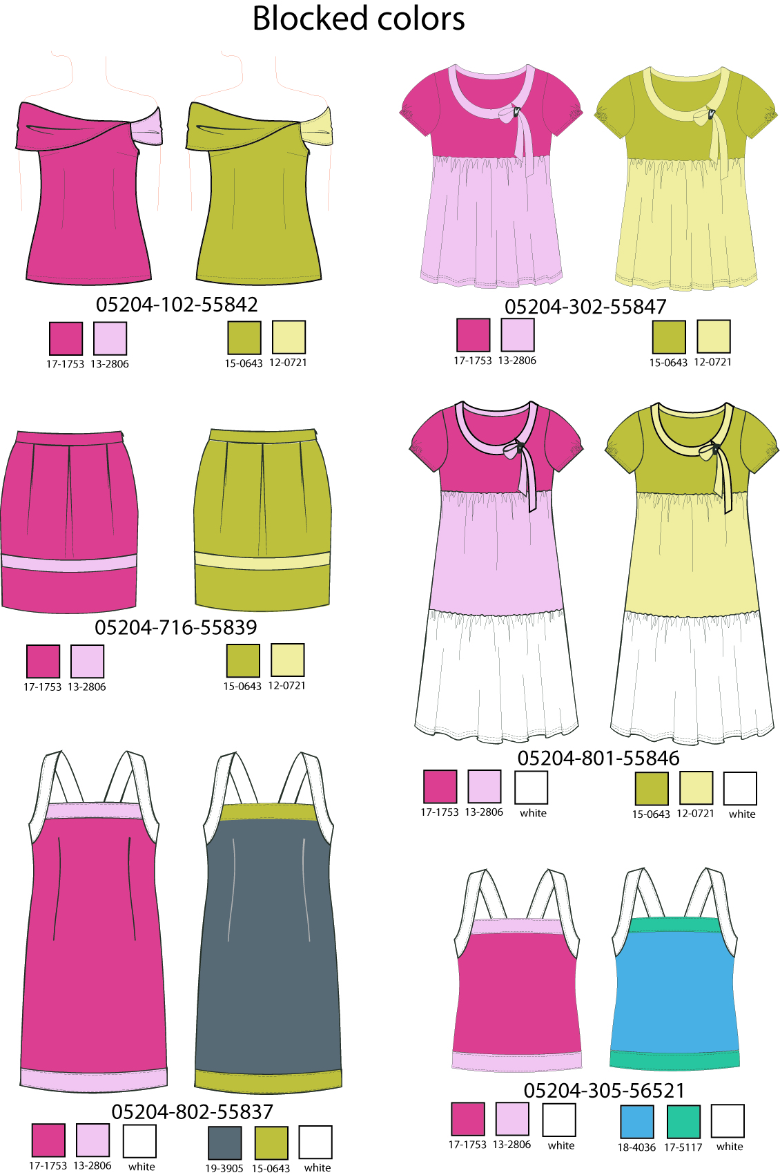 Коллекция "Blocked colors", капсула 3