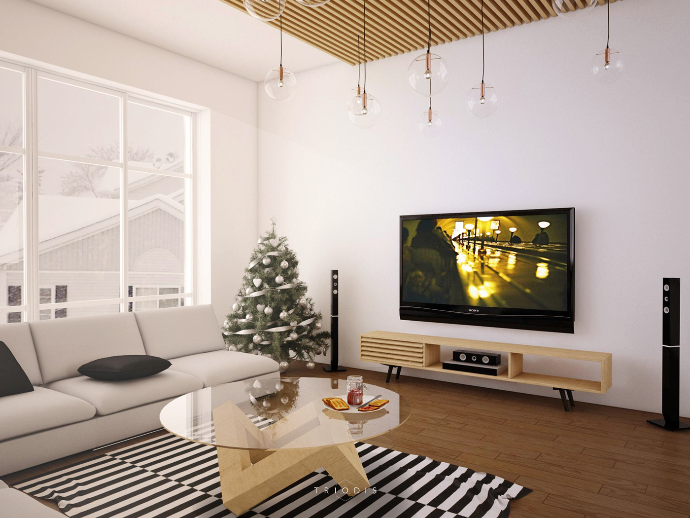 Интерьер гостиной