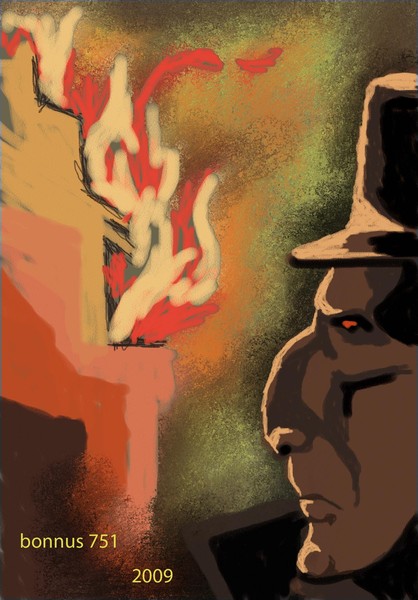 воланд (иллюстрация к роману мастер и маргарита)