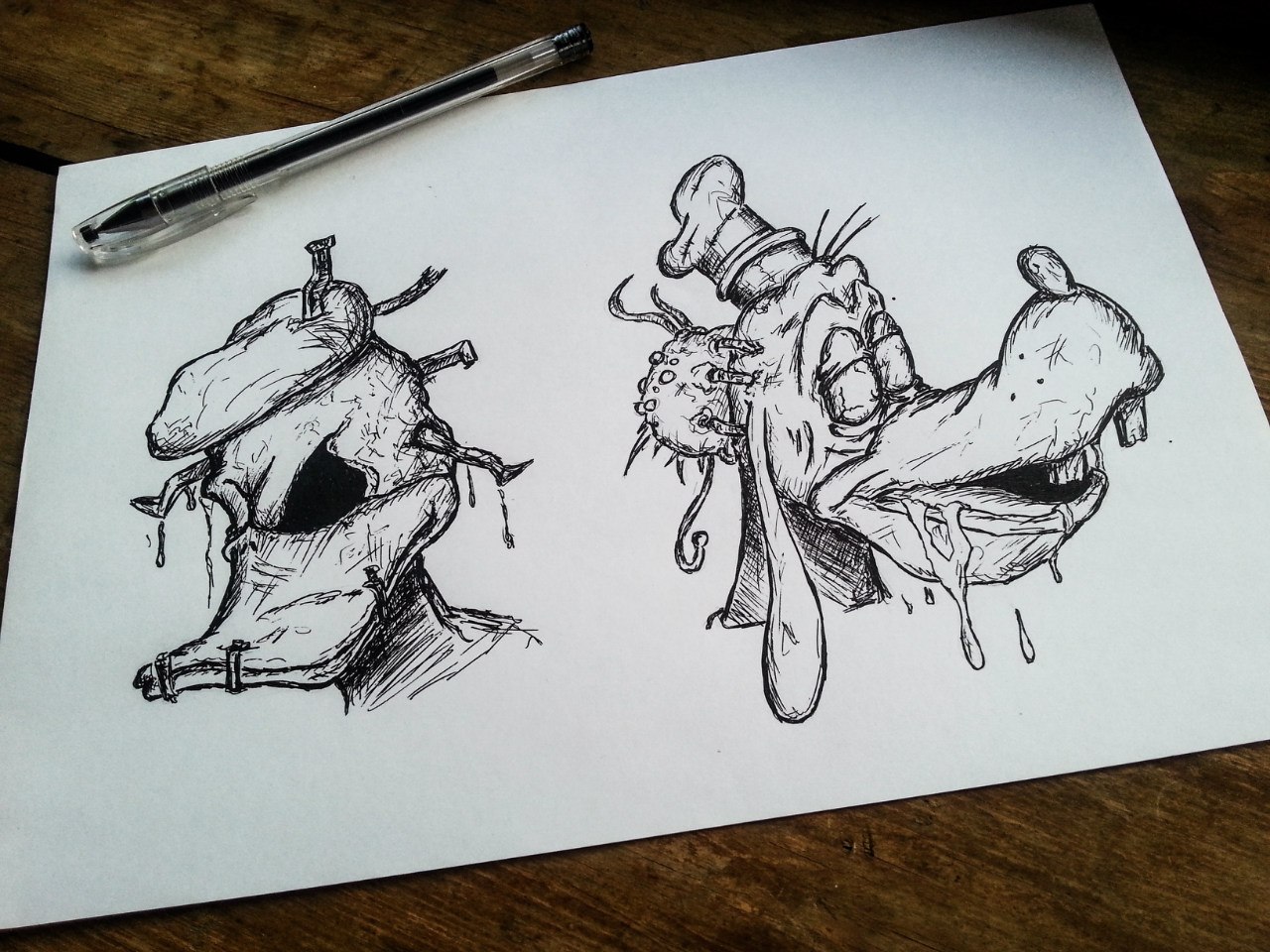 СРИСОВАЛ дичь для племянника)))