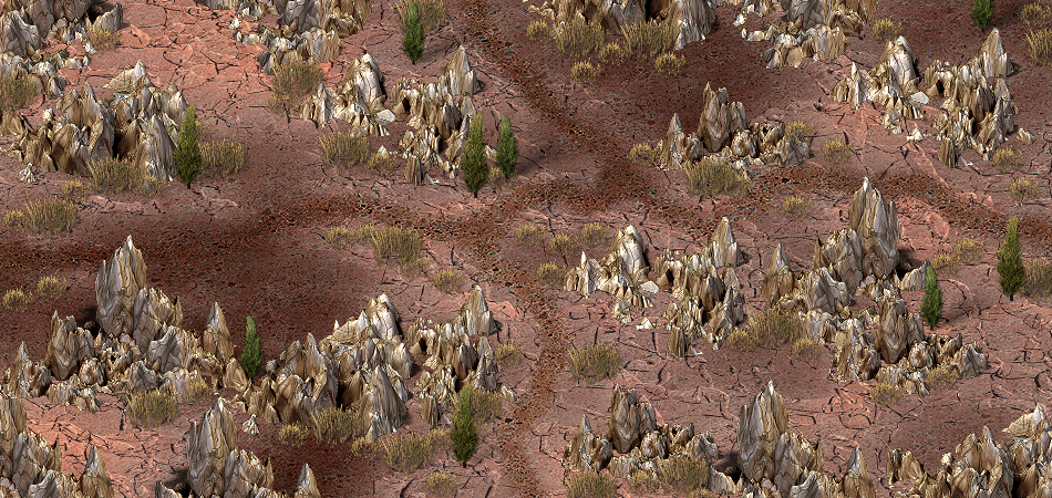 пример локации для компьютерной игры