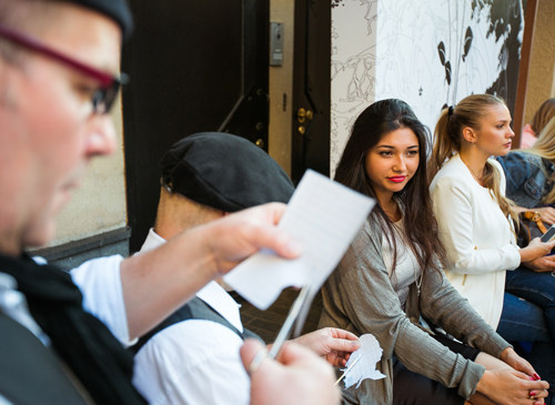 художник силуэтист