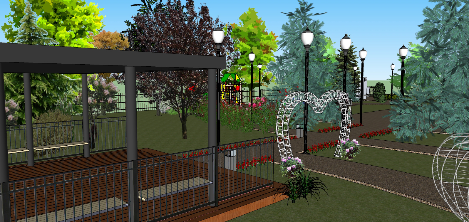 Семейный парк.