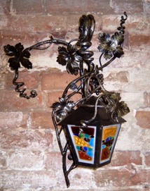 ковка и цветное стекло "фьюзинг","тиффани"