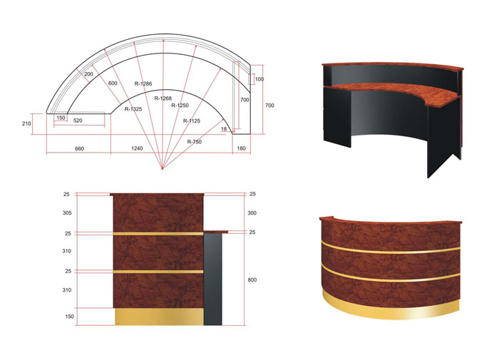 нестандартная мебель для "ЕвроЗЕС"