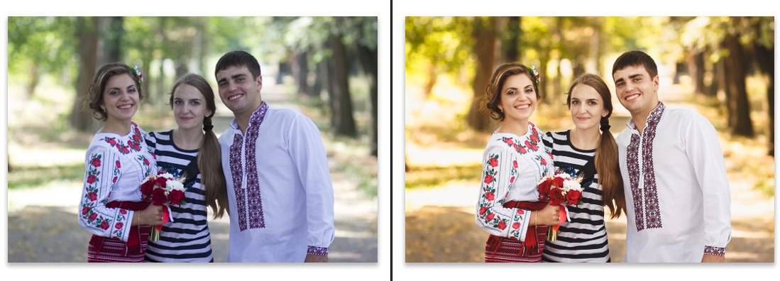 Цветокоррекцыя и ретушь