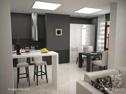 кухня-столовая