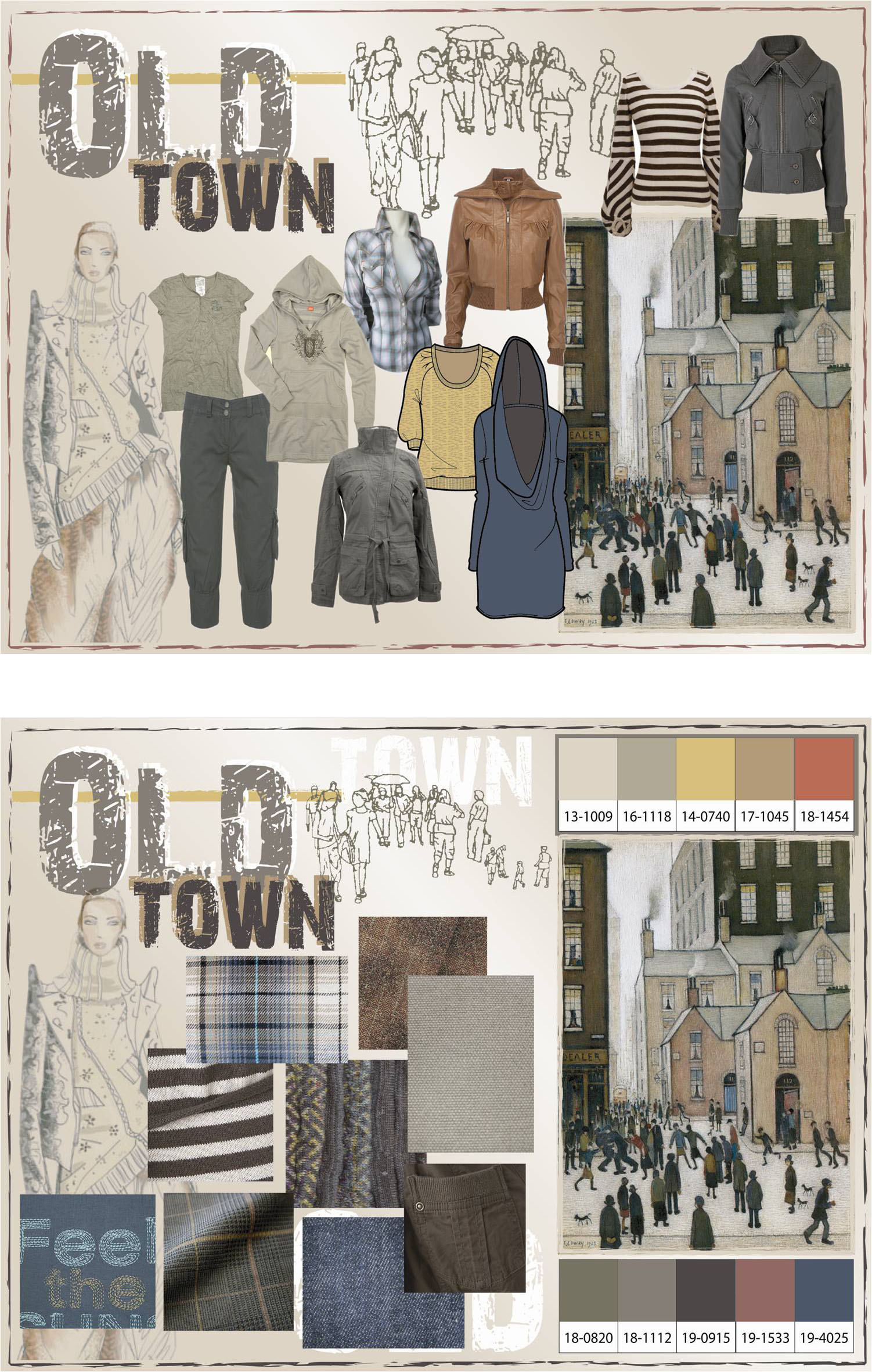 презентация коллекции, коллаж1