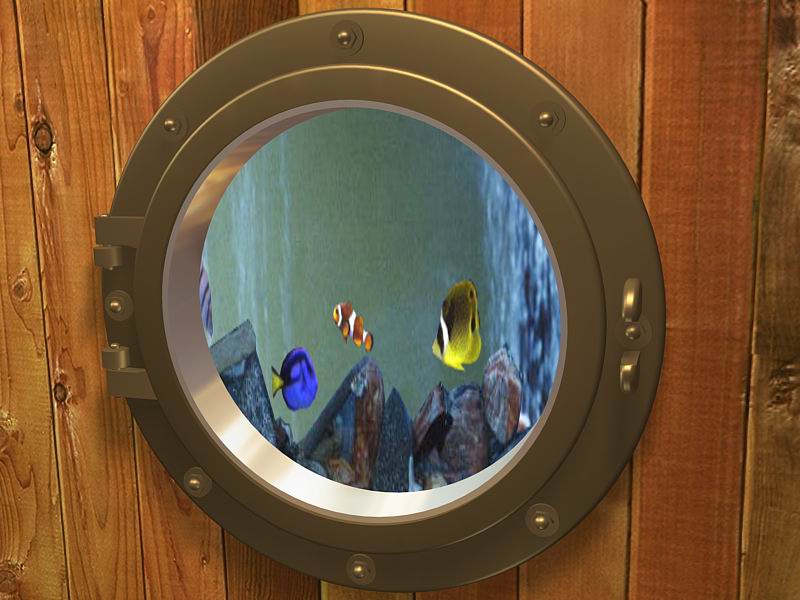 Модель иллюминатора для интерьера ресторана "Bartolomeo"