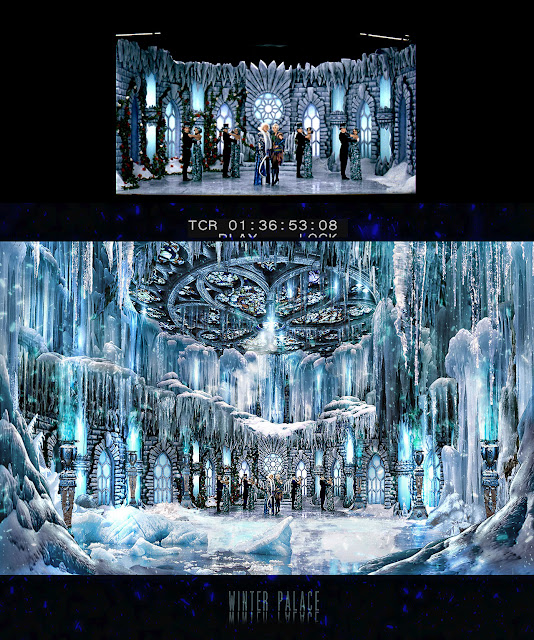 дорисовка декораций