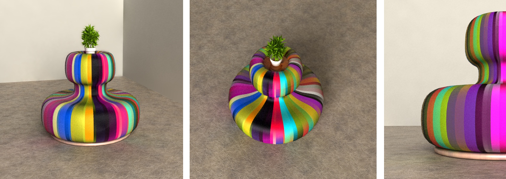 Круглый диванчик