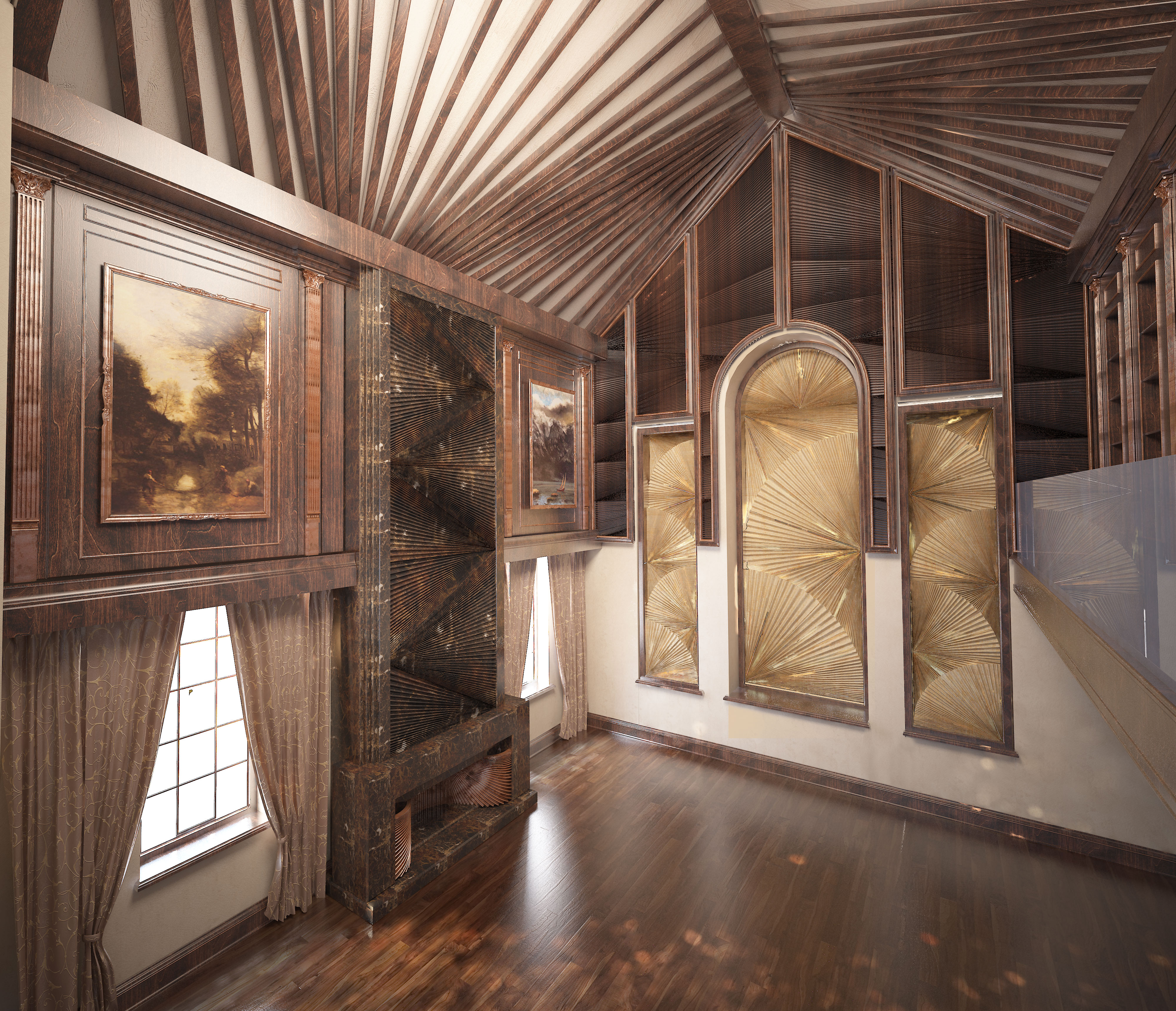 визуализация интерьера