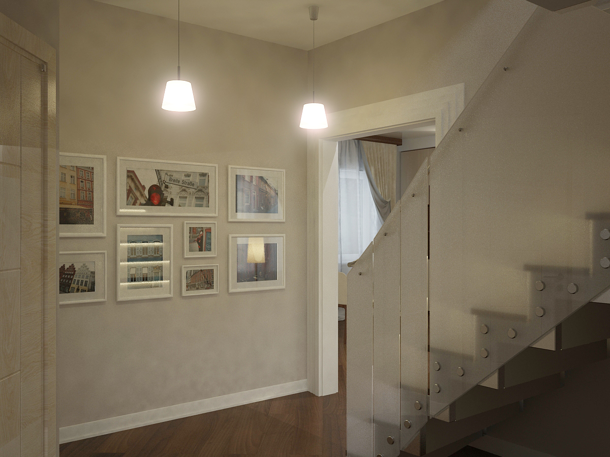 Дизайн таунхауса в г. Долгопрудный, ЖК Набережный