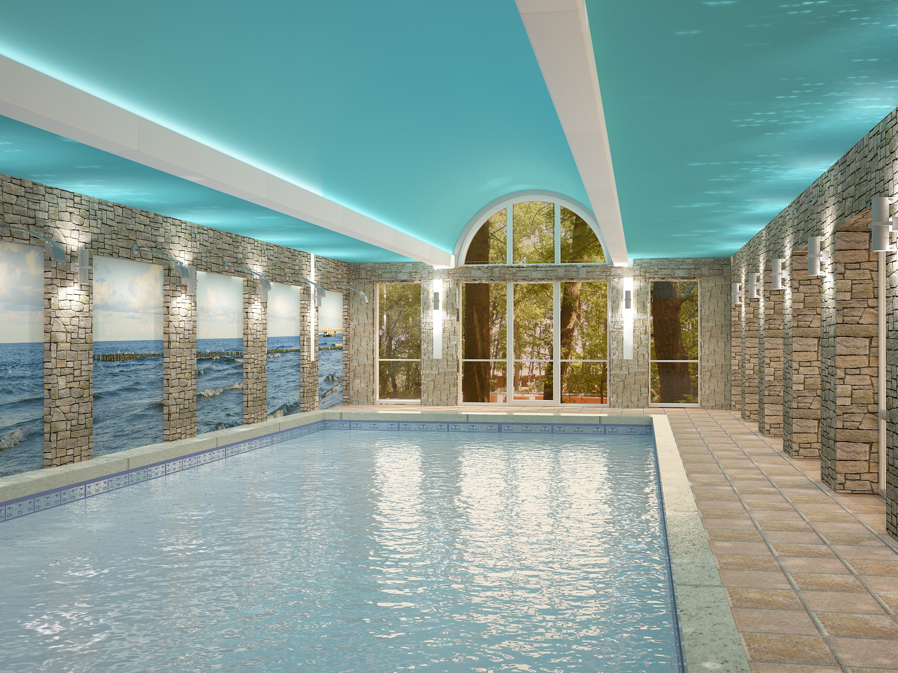 Закрытый бассейн