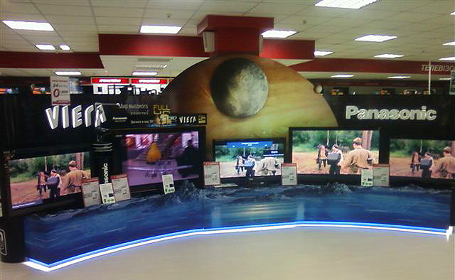 стенд VIERA • Panasonic