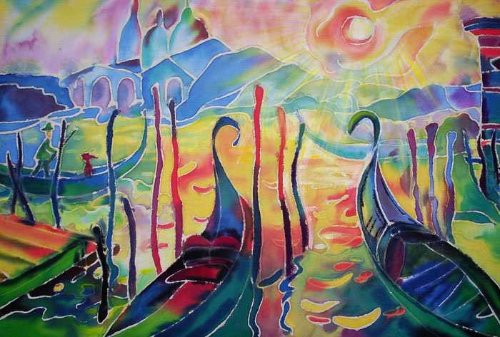 Батик (роспись по ткани)