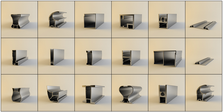 Моделинг и рендеринг профилей Ramplus