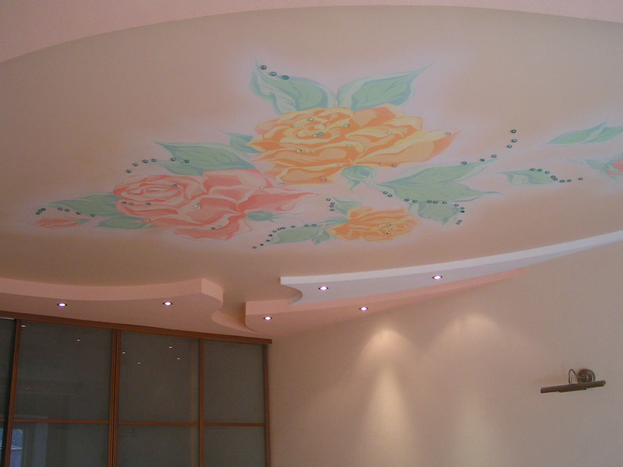 роспись розы