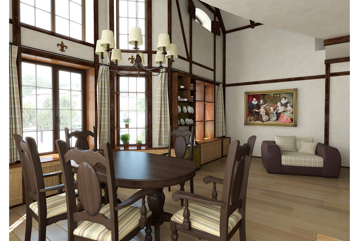 Частный загородный дом