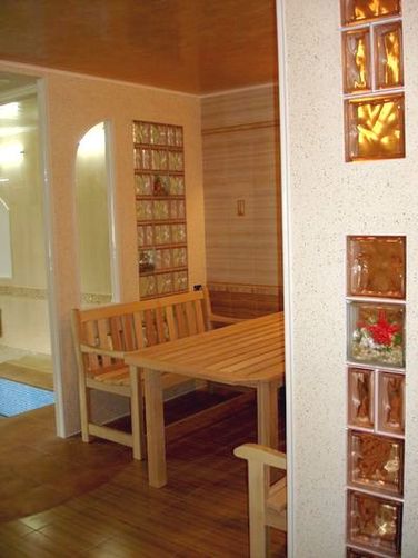 зона отдыха в бассейне