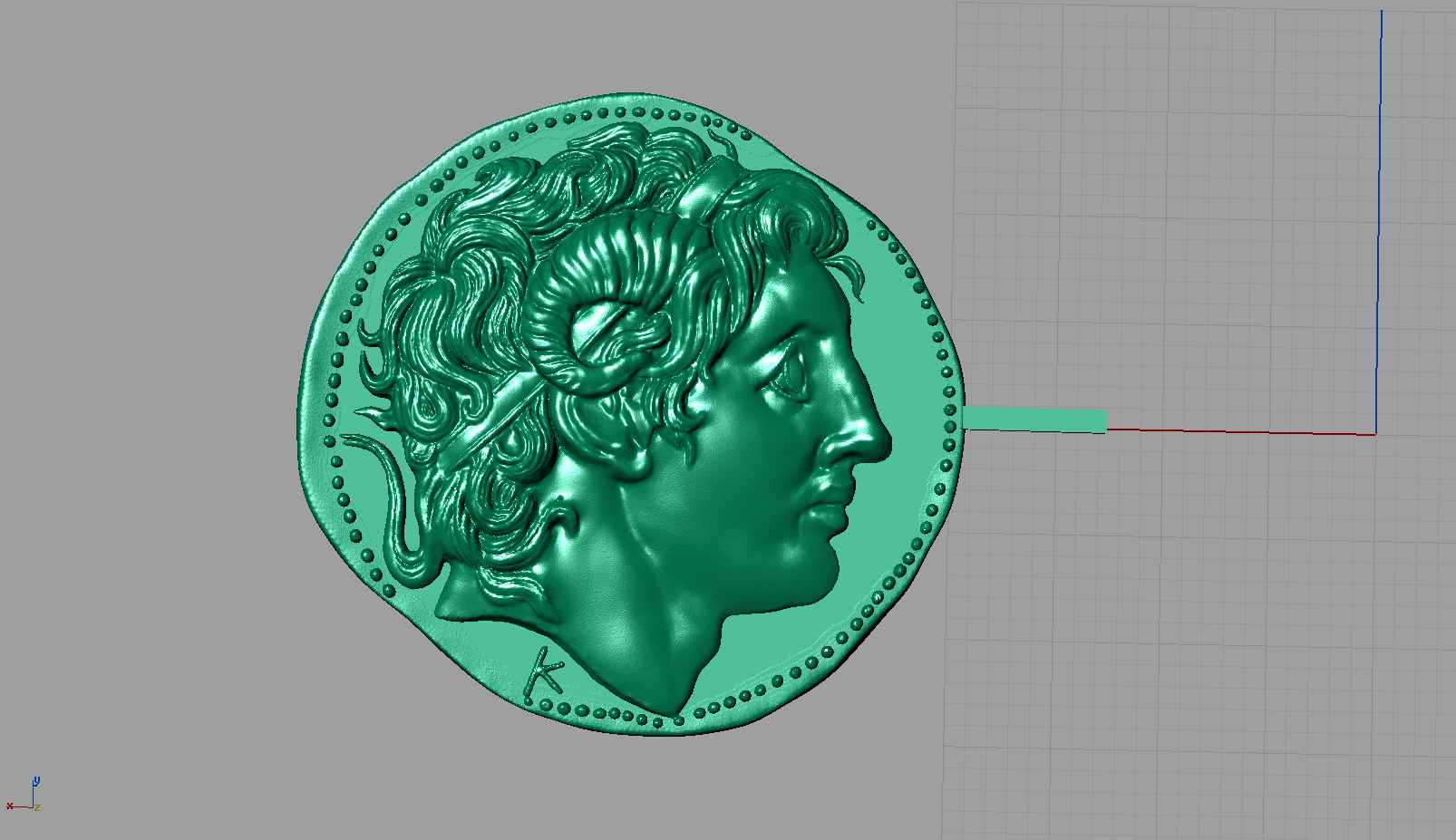 старинная монета