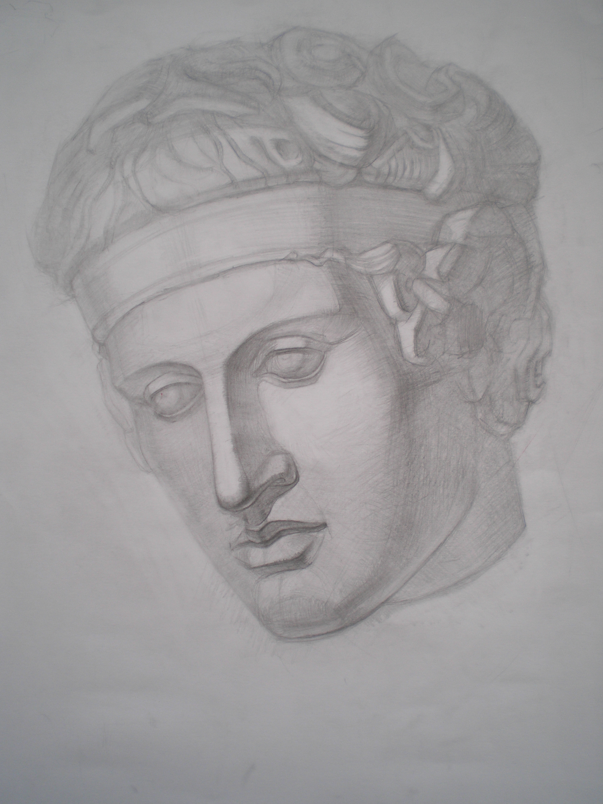 Гибсовая голова Диадумеда