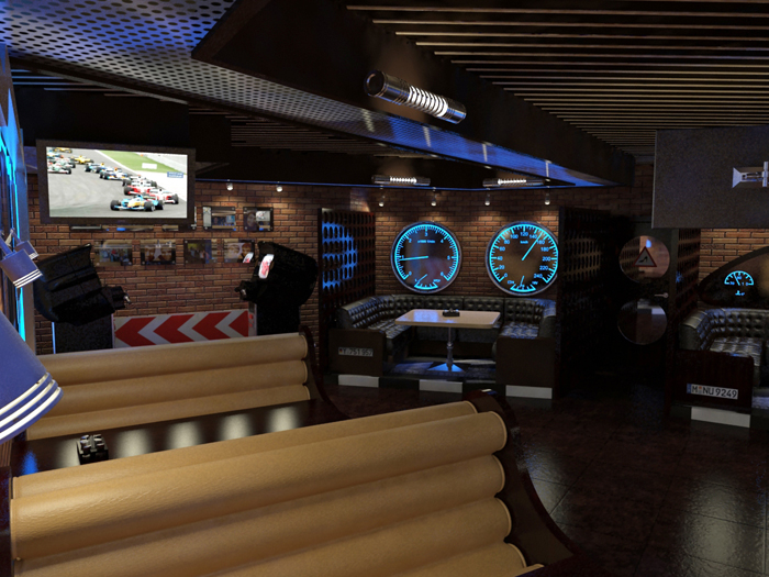 кафе(в автокомплексе)