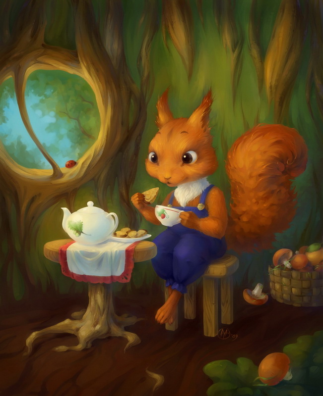 ..бельчонок..