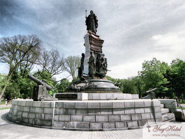 Памятник Екатерине II г. Краснодар