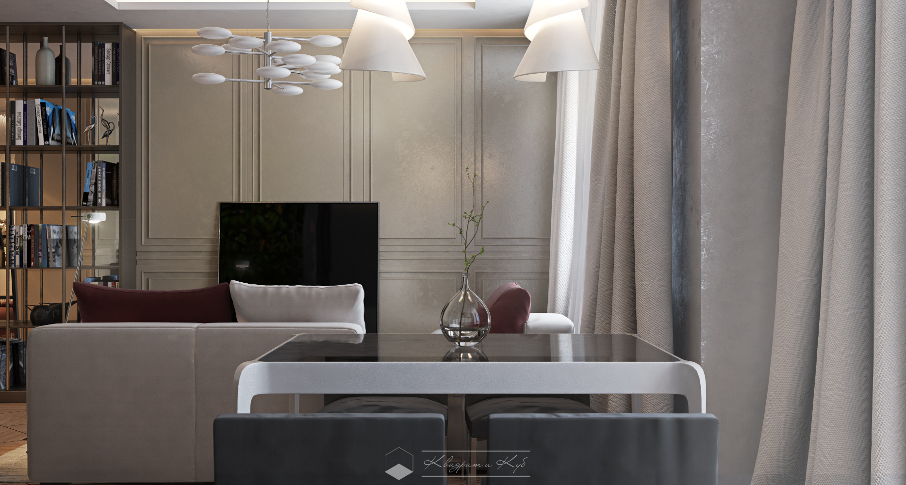 Дизайн квартиры в Москве