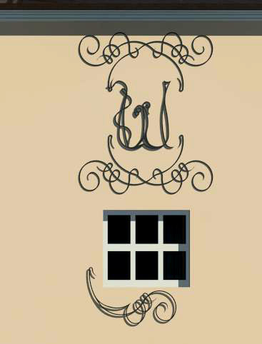 вариант оформления фасада 2 фрагмент