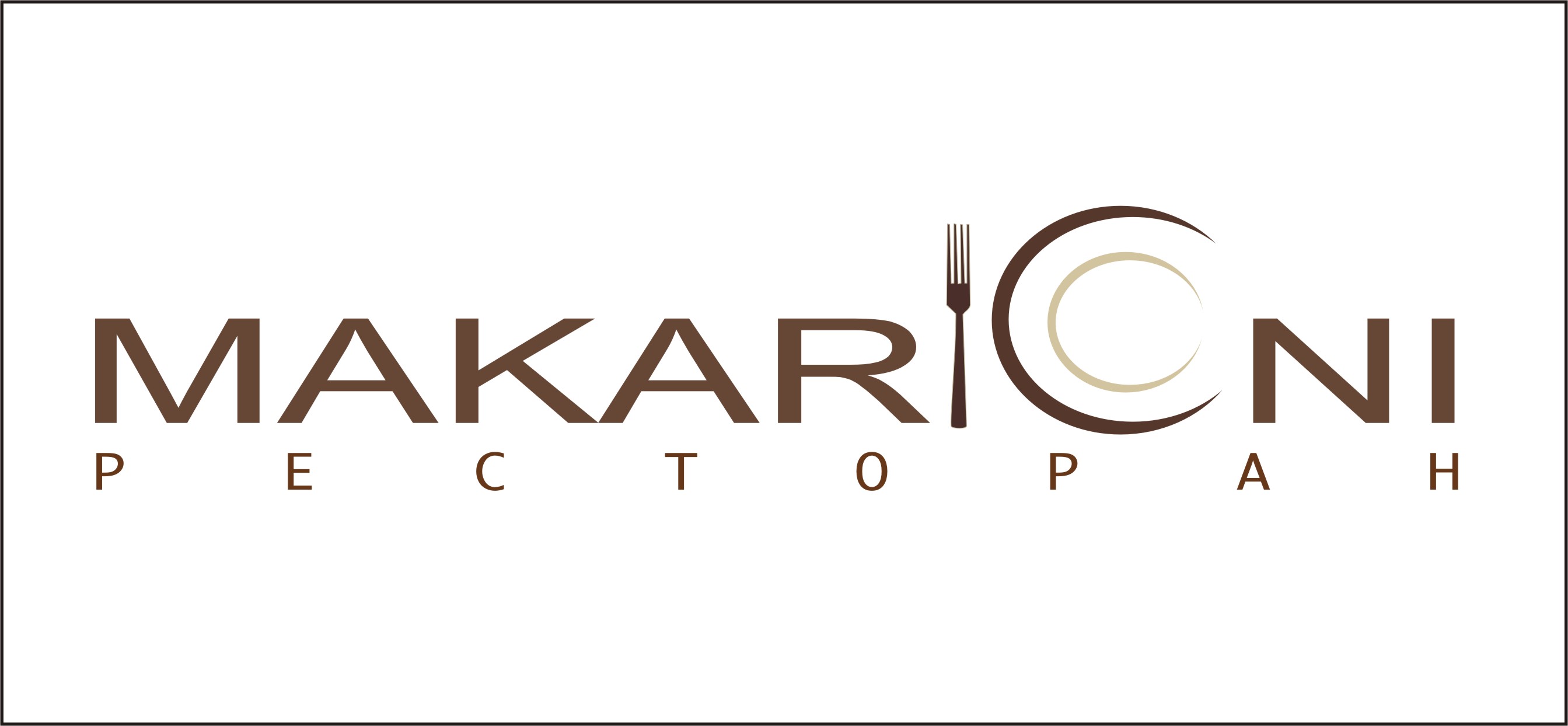 логотип траттории "Макароны"