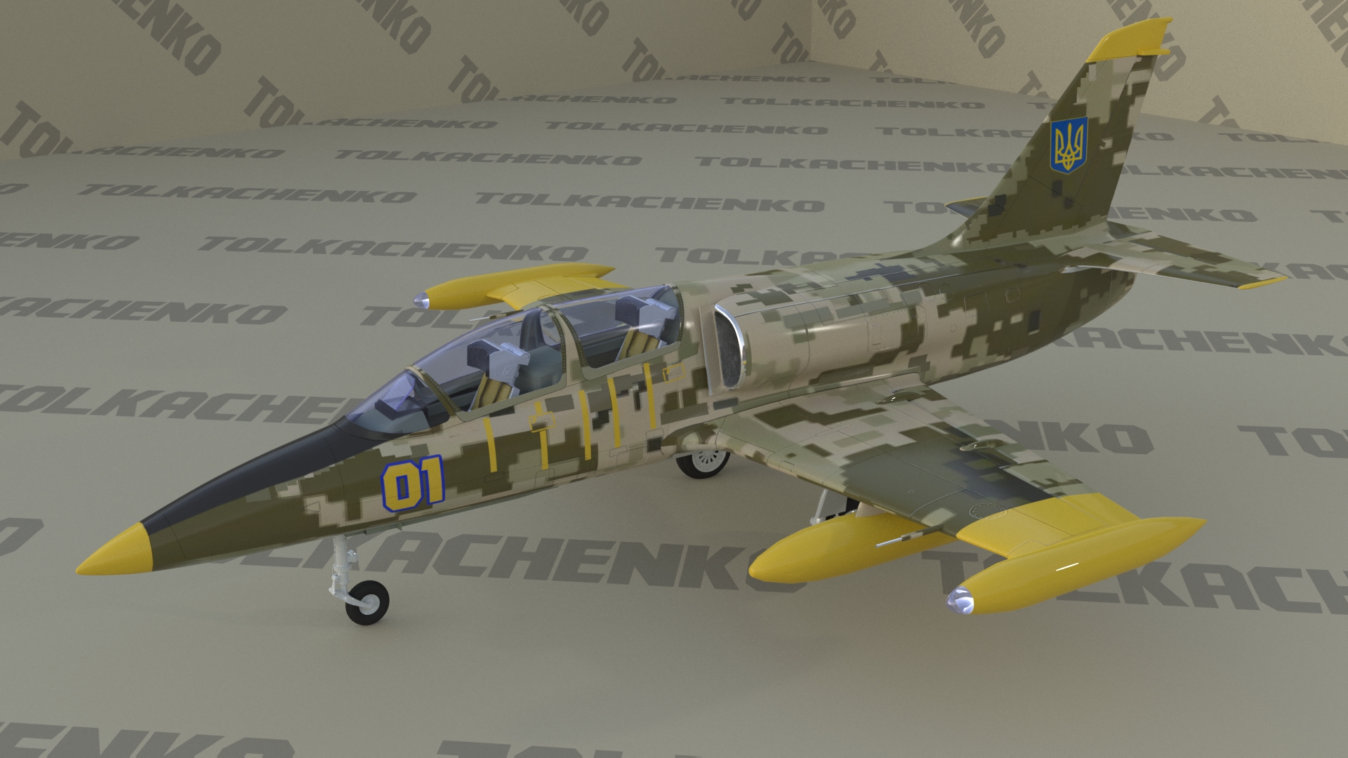 Учебно-тренировочный самолет Л-39