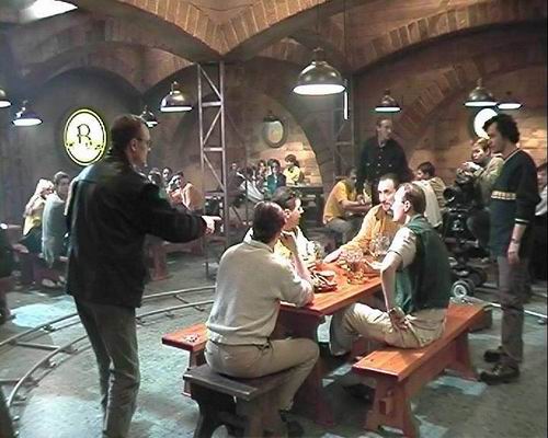 декорация для рекламного ролика пива "Бочкарёв"