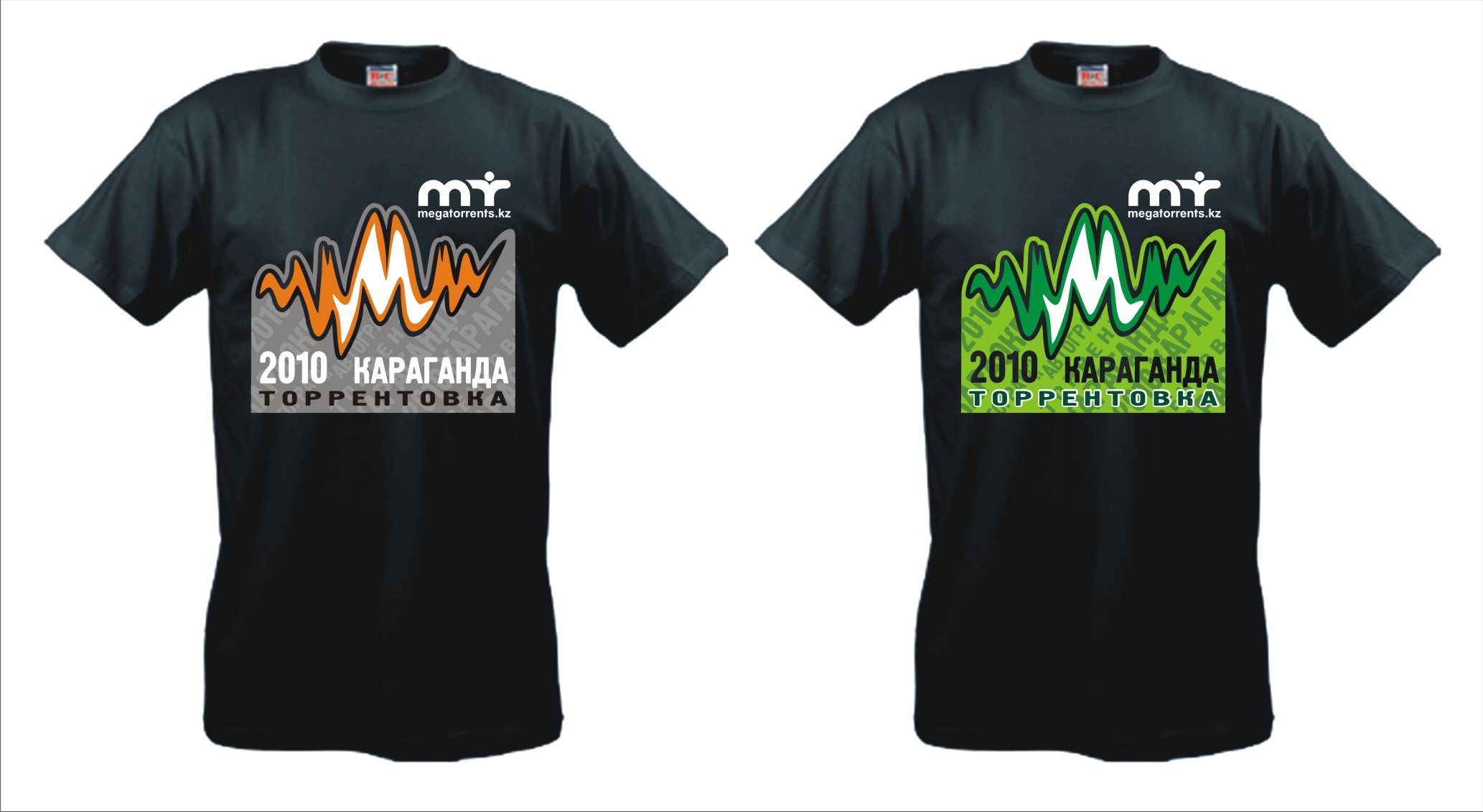 Дизайн футболки "Торрентовка в Караганде" 1