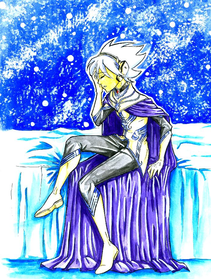 Солдат Блю из аниме "Достичь Терры"