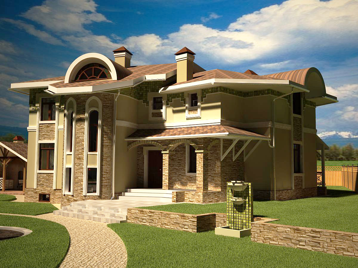 Архитектура(Коттедж)