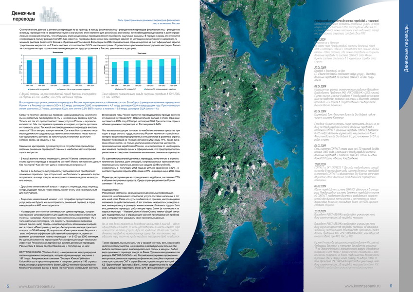 буклет для банка