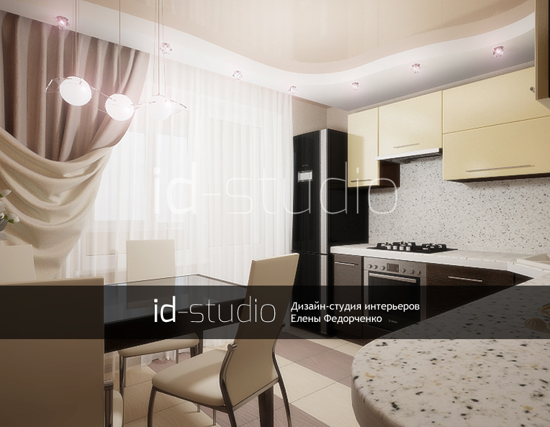 Дизайн-проект 3-х комнатной квартиры.г.Тула