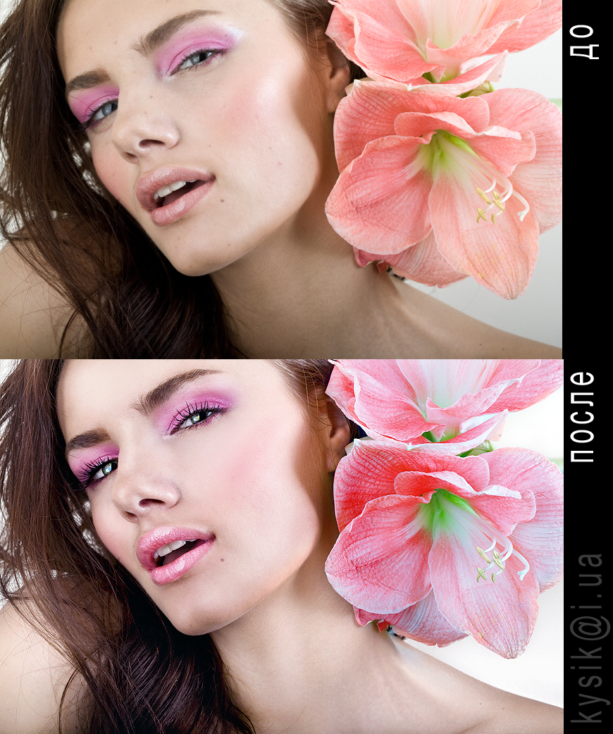 Ретушьцветокоррекция