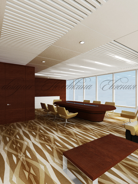 Дизайн-проект офисов бизнес-центра в г. Екатеринбург